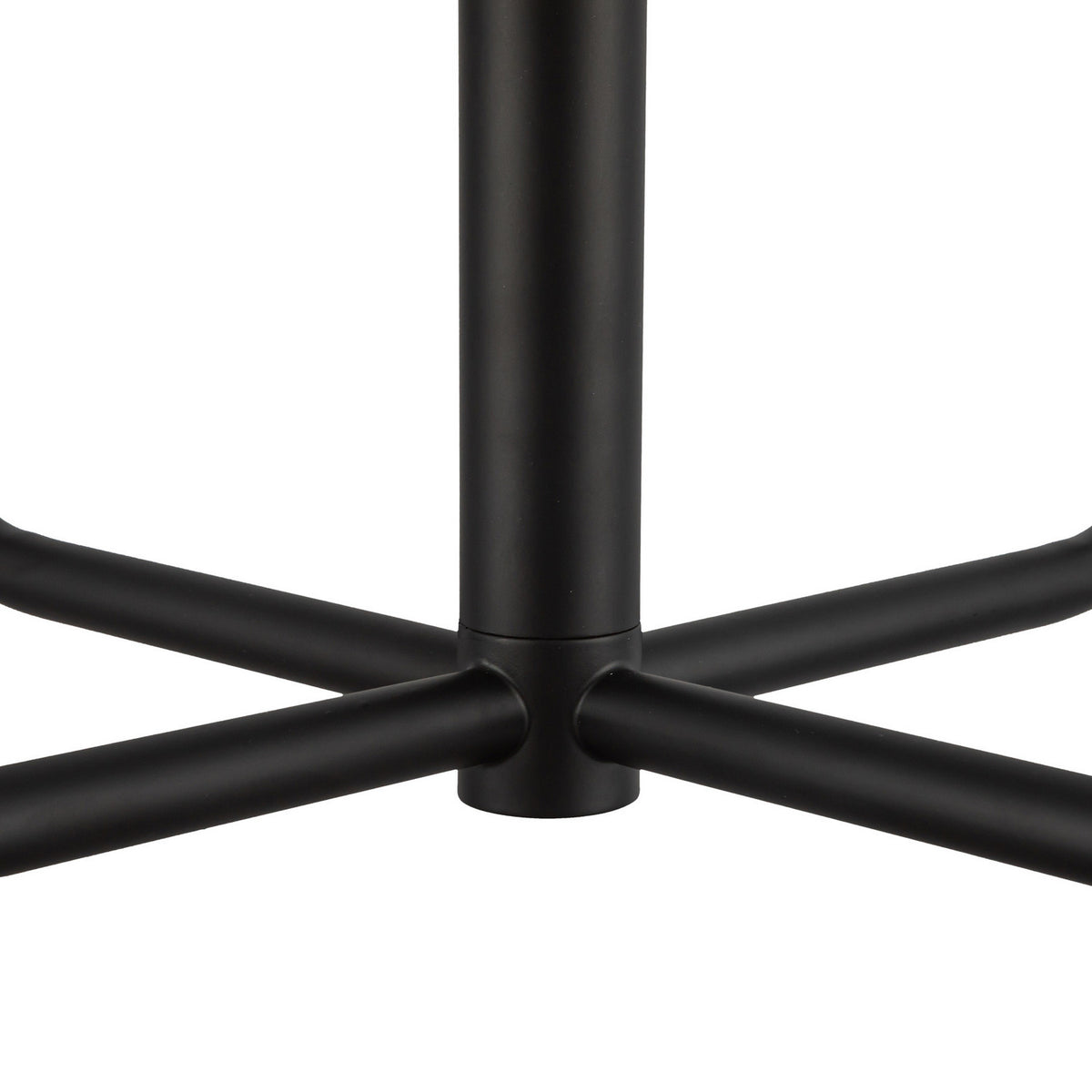 Alora - CH628423MBOP - Four Light Chandelier - Plisse - Matte Black/Opal Matte Glass