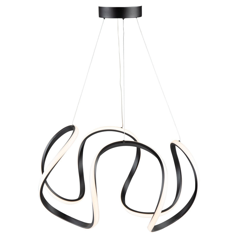 Artcraft - AC7639BK - LED Pendant - Mira - Black