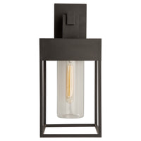 Artcraft One Light Outdoor Wall Mount from the Weybridge collection in Black finish