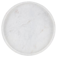 Currey and Company - 1200-0592 - Tray - Freya Collection - White