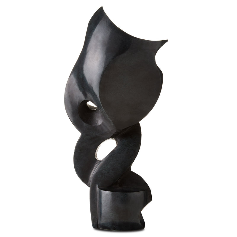 Currey and Company - 1200-0596 - Sculpture - Polished Gray