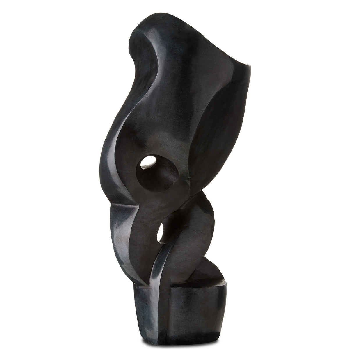 Currey and Company - 1200-0596 - Sculpture - Polished Gray