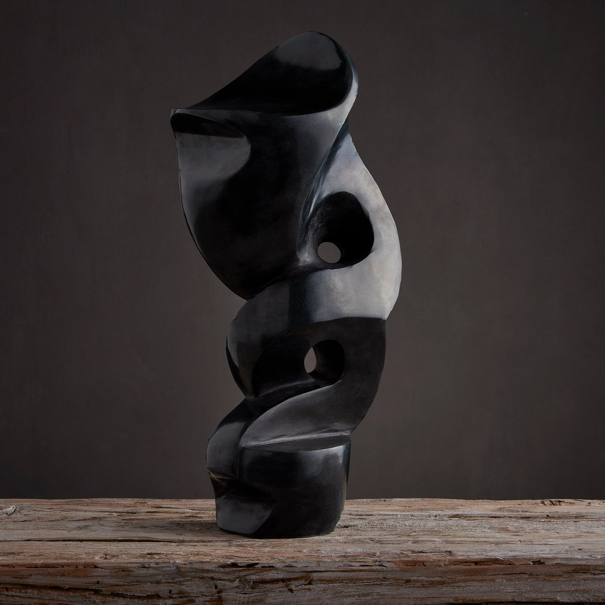 Currey and Company - 1200-0596 - Sculpture - Polished Gray