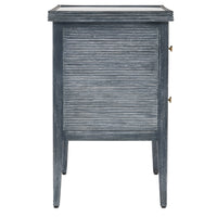 Currey and Company - 3000-0217 - Chest - Santos Collection - Vintage Navy