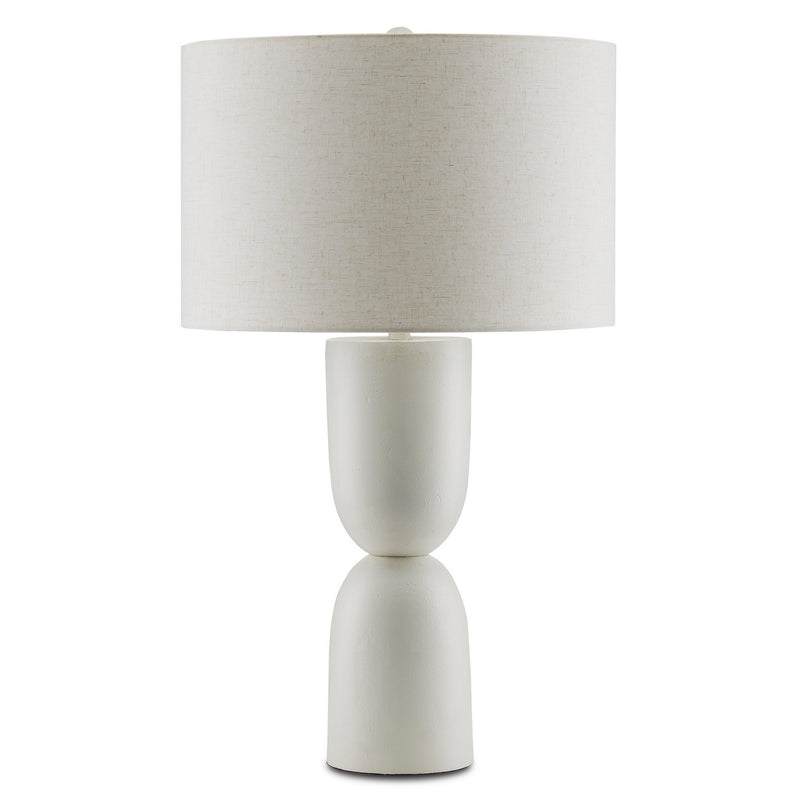 Currey and Company - 6000-0794 - One Light Table Lamp - Linz - White