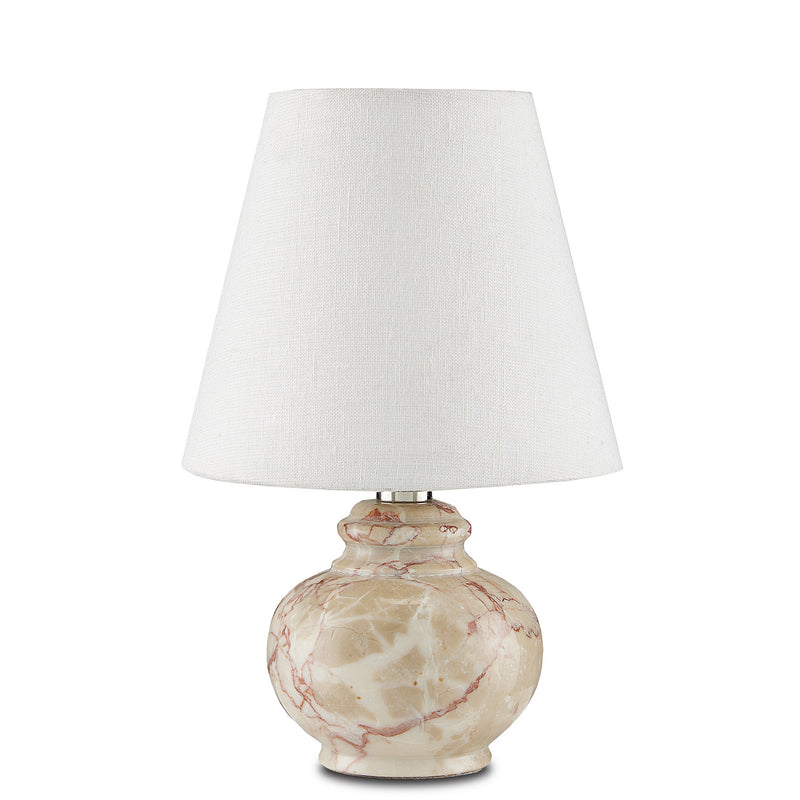 Currey and Company - 6000-0806 - One Light Table Lamp - Piccolo Collection - Pink