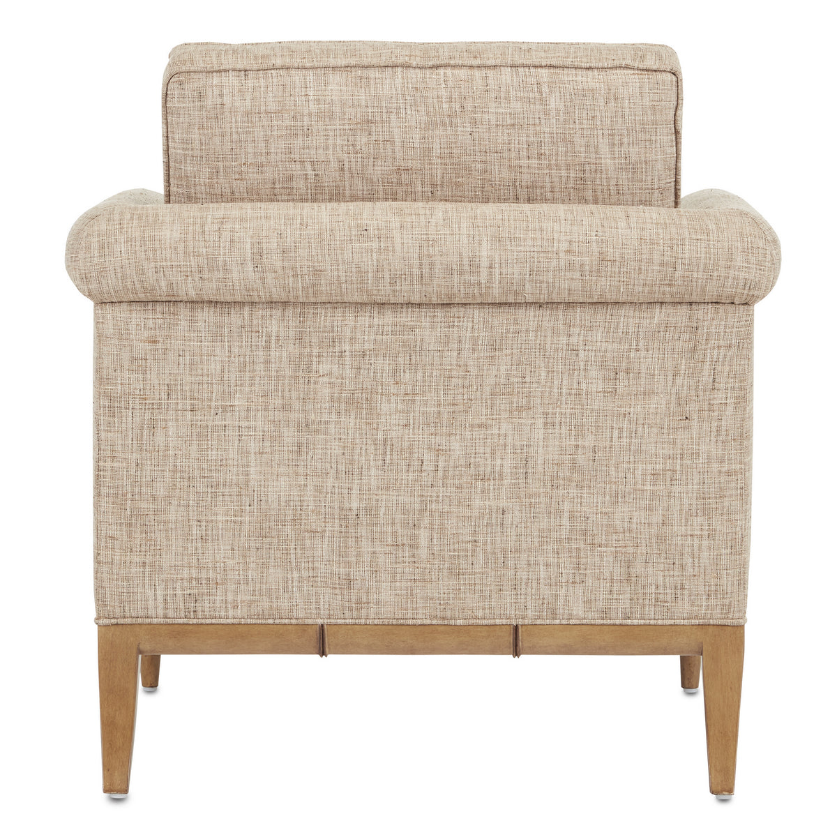 Currey and Company - 7000-0602 - Chair - Merle Collection - Weathered Walnut