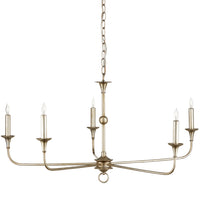 Currey and Company - 9000-0933 - Five Light Chandelier - Nottaway Collection - Champagne