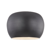 Kuzco Lighting - FM44614-BK/WH - LED Flush Mount - Croft - Black/White