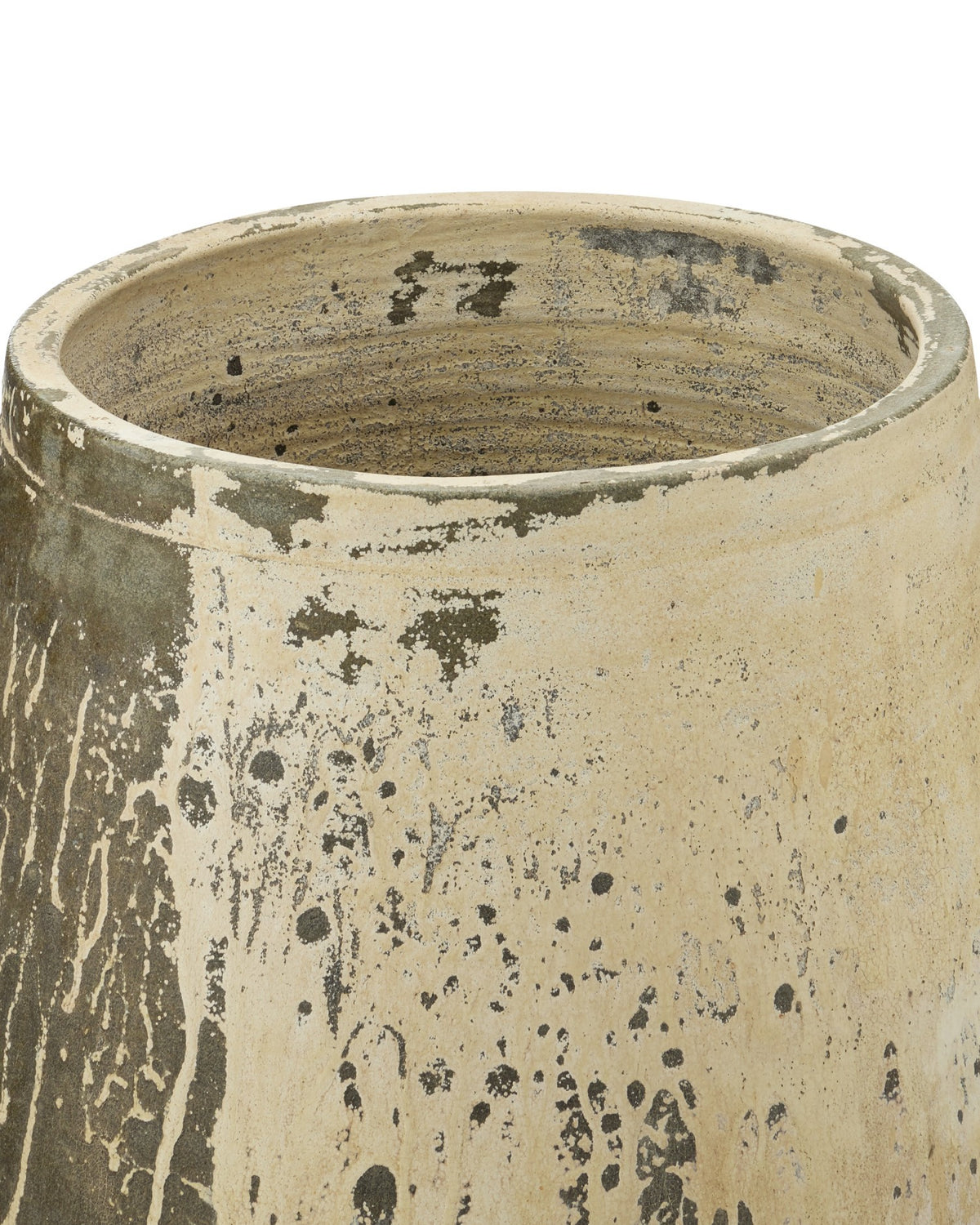 Currey and Company - 2200-0015 - Planter - Capaci Collection - Antique White