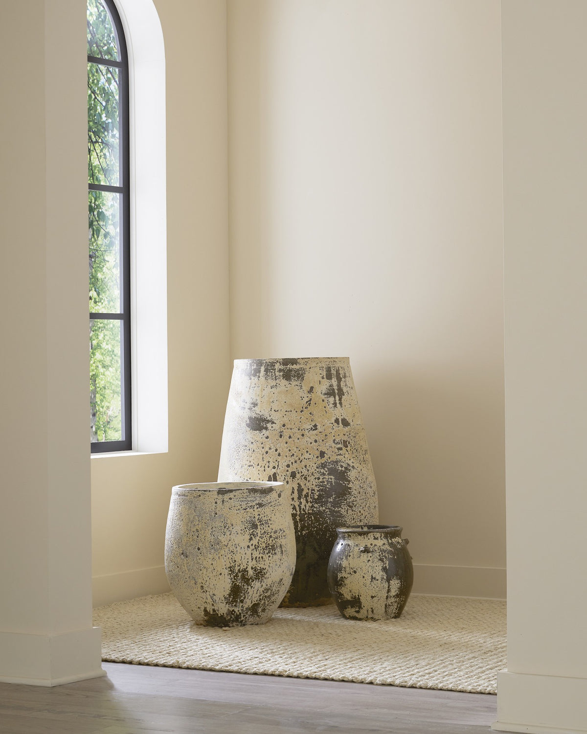 Currey and Company - 2200-0016 - Planter - Sicilia Collection - Antique White