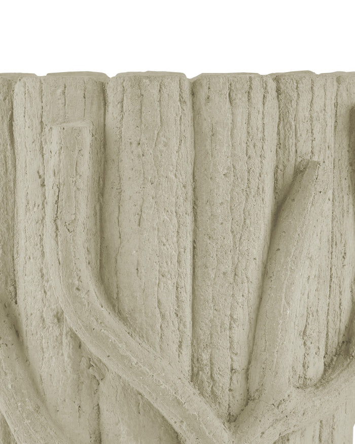 Currey and Company - 2200-0020 - Planter - Faux Bois Planter Collection - Portland / Faux Bois