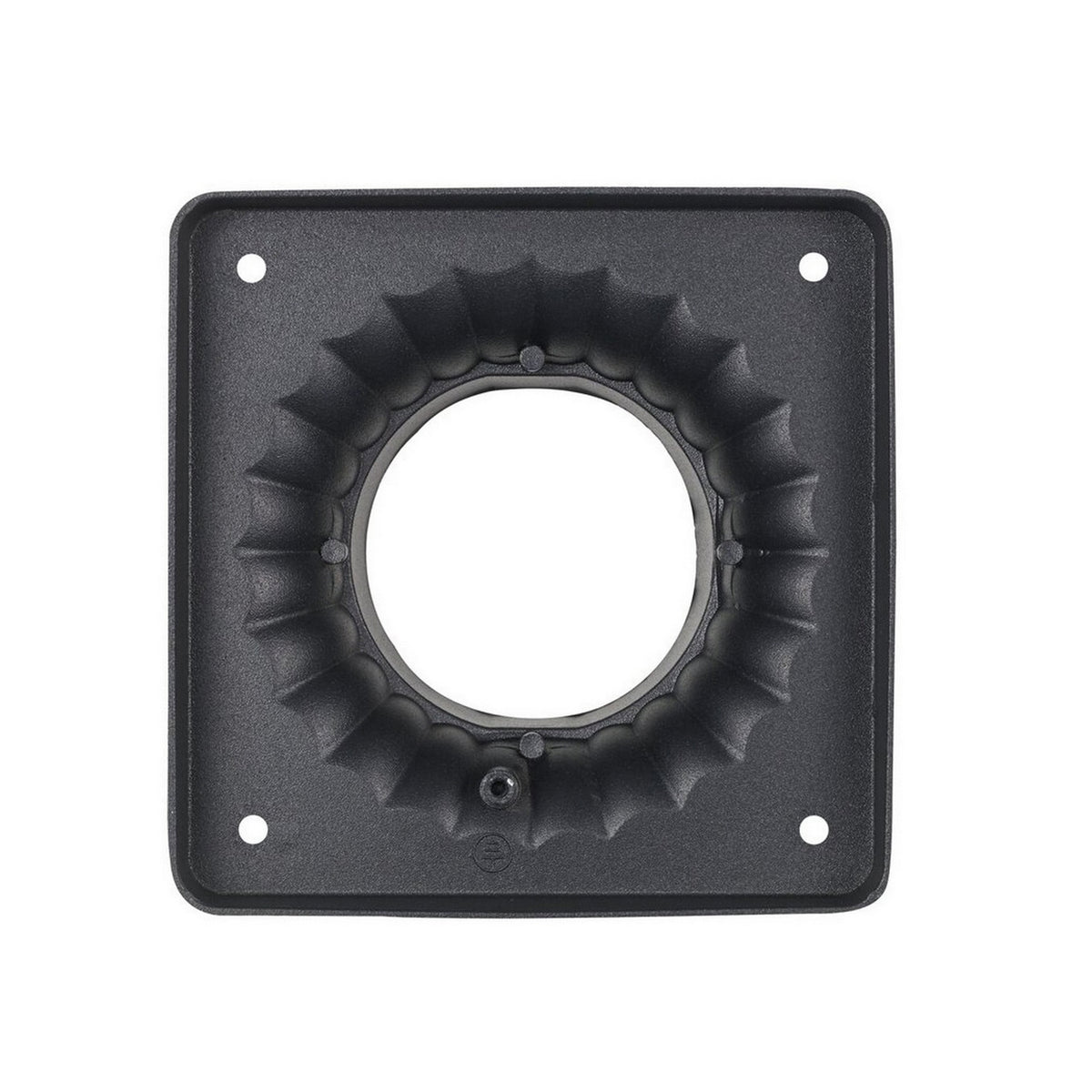 CWI Lighting - 0412B - Pier Mount Base - Granville - Black