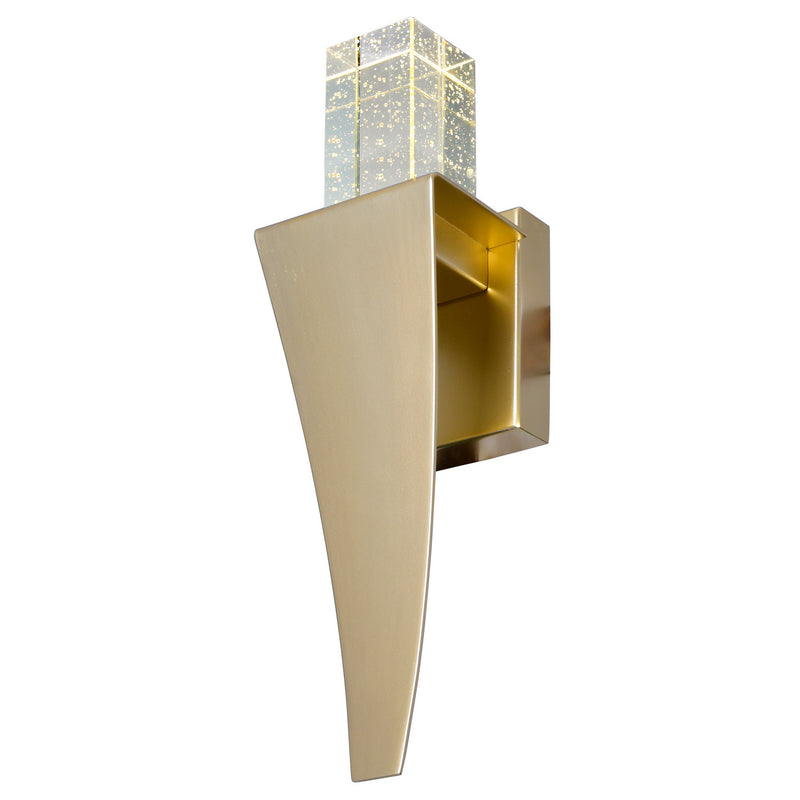 CWI Lighting LED Wall Sconce from the Catania collection in Satin Gold finish