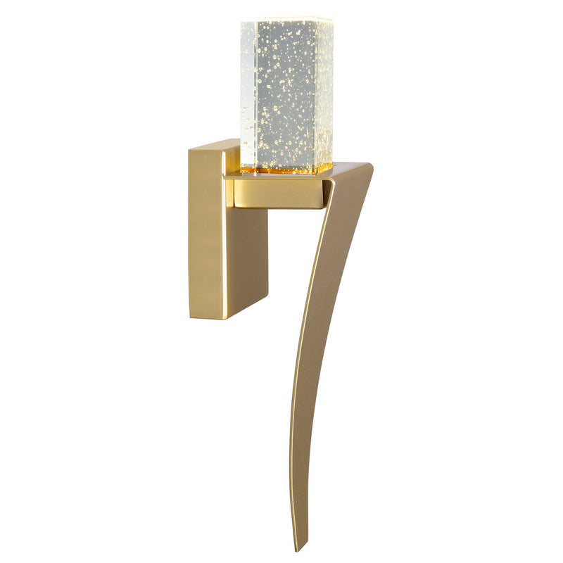 CWI Lighting LED Wall Sconce from the Catania collection in Satin Gold finish