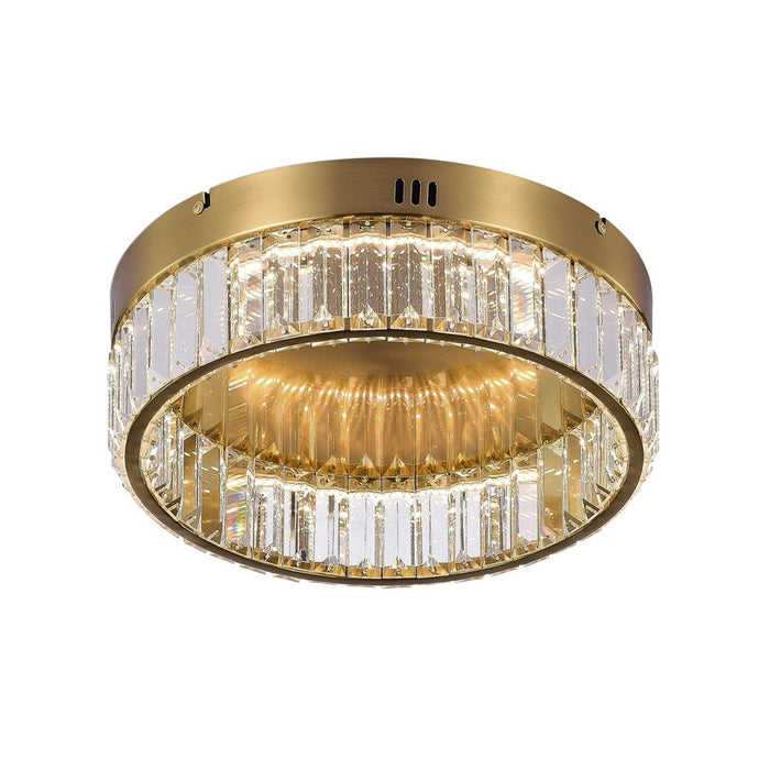 Artcraft LED Flush Mount from the Stella Collection collection in Brushed Brass finish
