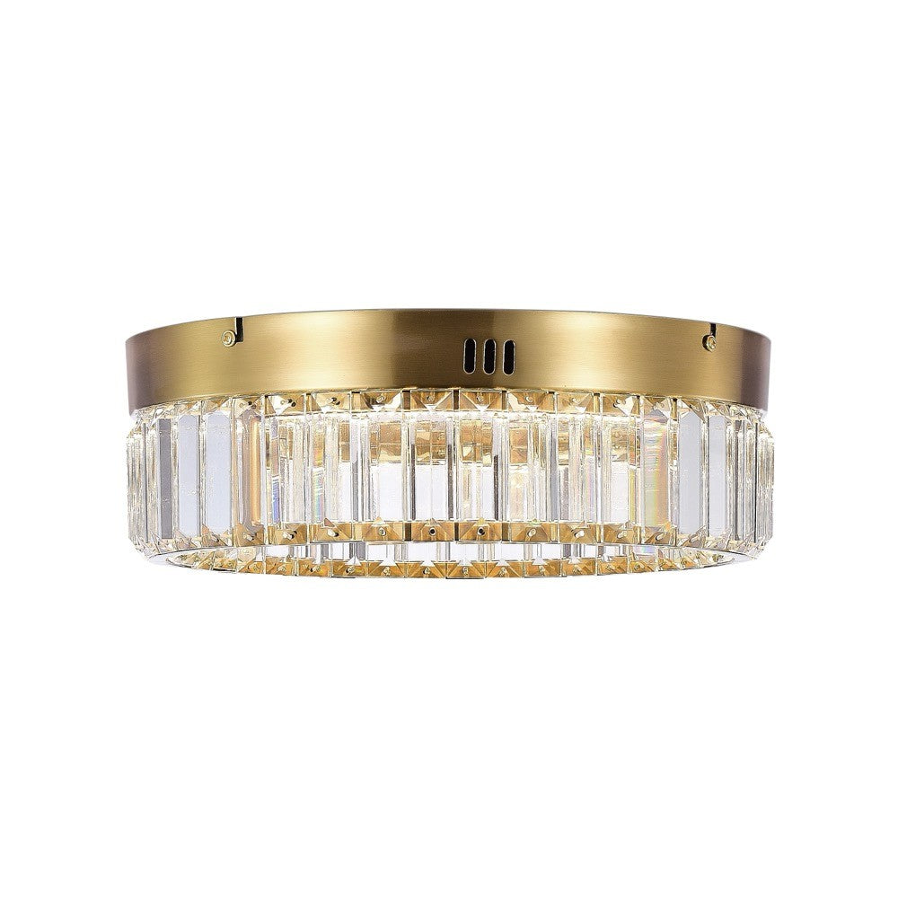 Artcraft - AC6724BB - LED Flush Mount - Stella - Brushed Brass
