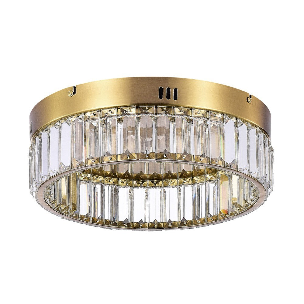 Artcraft - AC6724BB - LED Flush Mount - Stella - Brushed Brass
