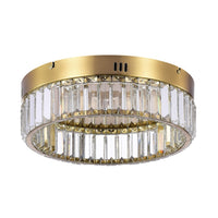Artcraft - AC6724BB - LED Flush Mount - Stella - Brushed Brass