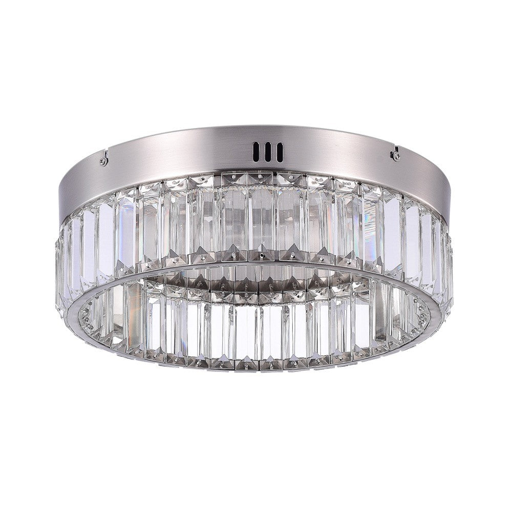 Artcraft - AC6724SN - LED Flush Mount - Stella - Satin Nickel