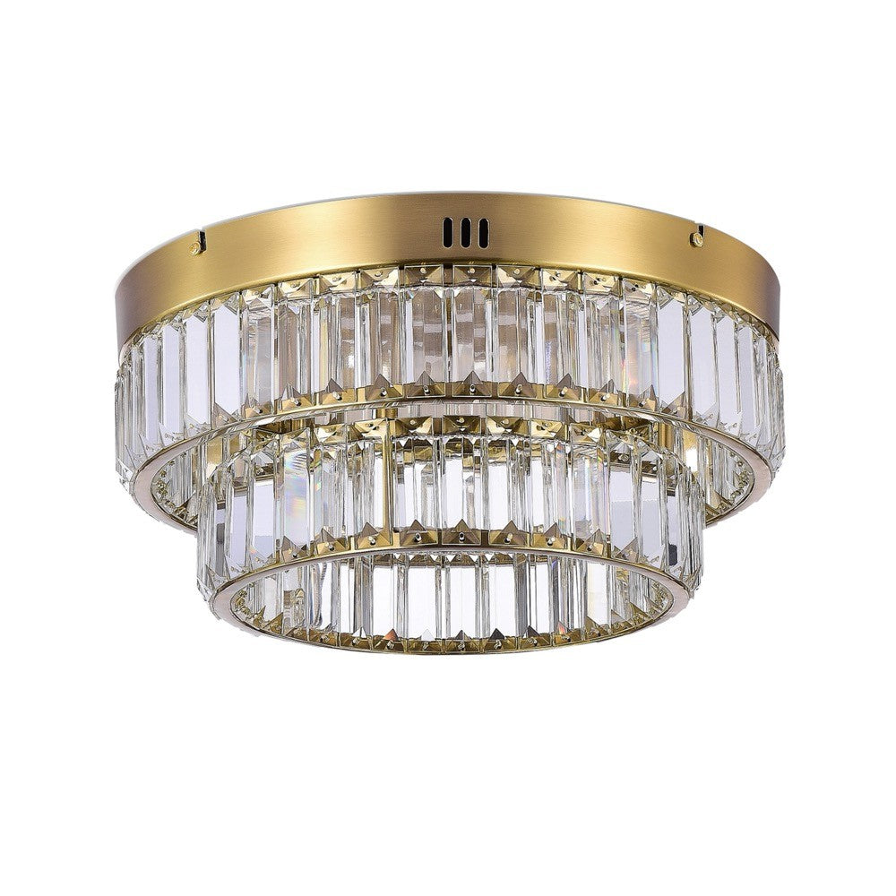 Artcraft - AC6725BB - LED Flush Mount - Stella - Brushed Brass