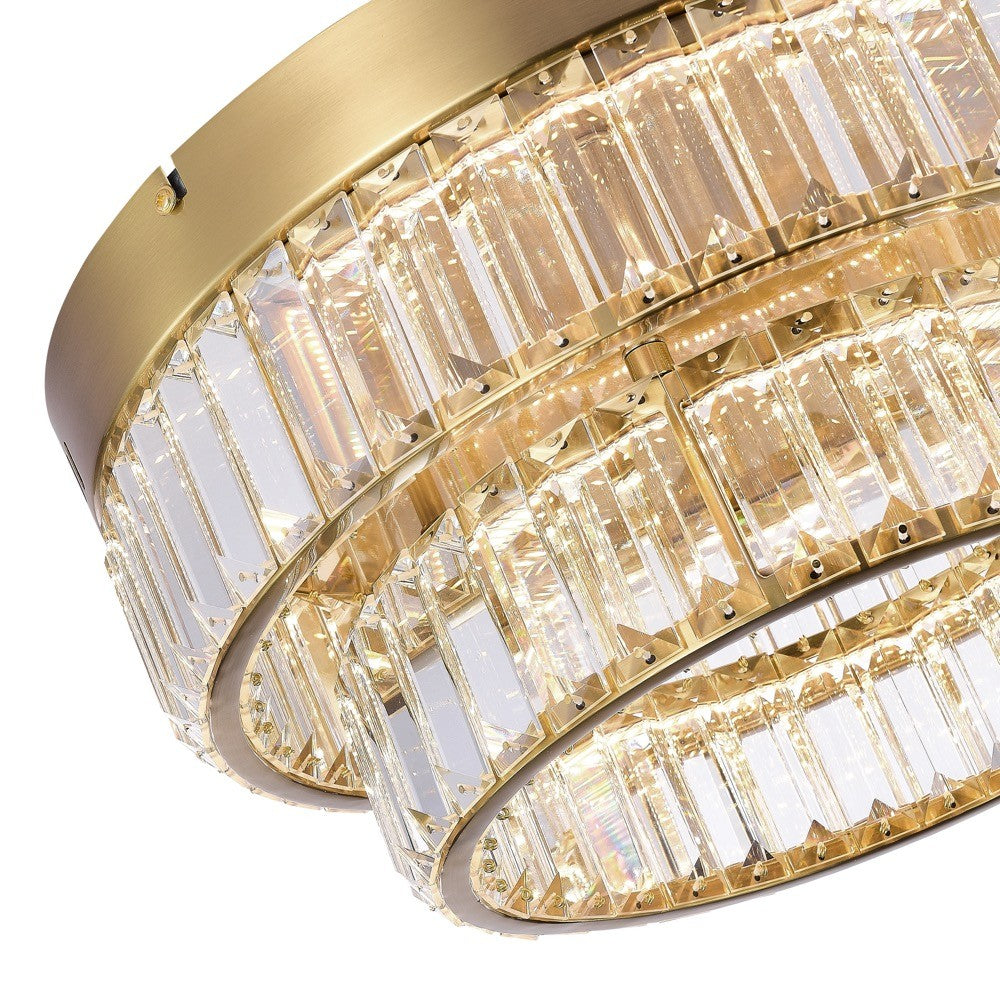 Artcraft - AC6725BB - LED Flush Mount - Stella - Brushed Brass