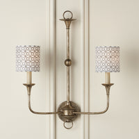 Currey and Company Chandelier Shade in Natural/Gray finish