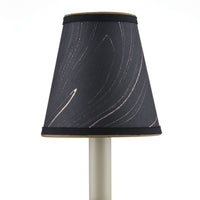 Currey and Company - 0900-0019 - Chandelier Shade - Marble - Black/Gold/Silver