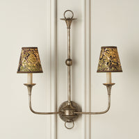 Currey and Company - 0900-0021 - Chandelier Shade - Marble Collection - Green/Chocolate/Mustard