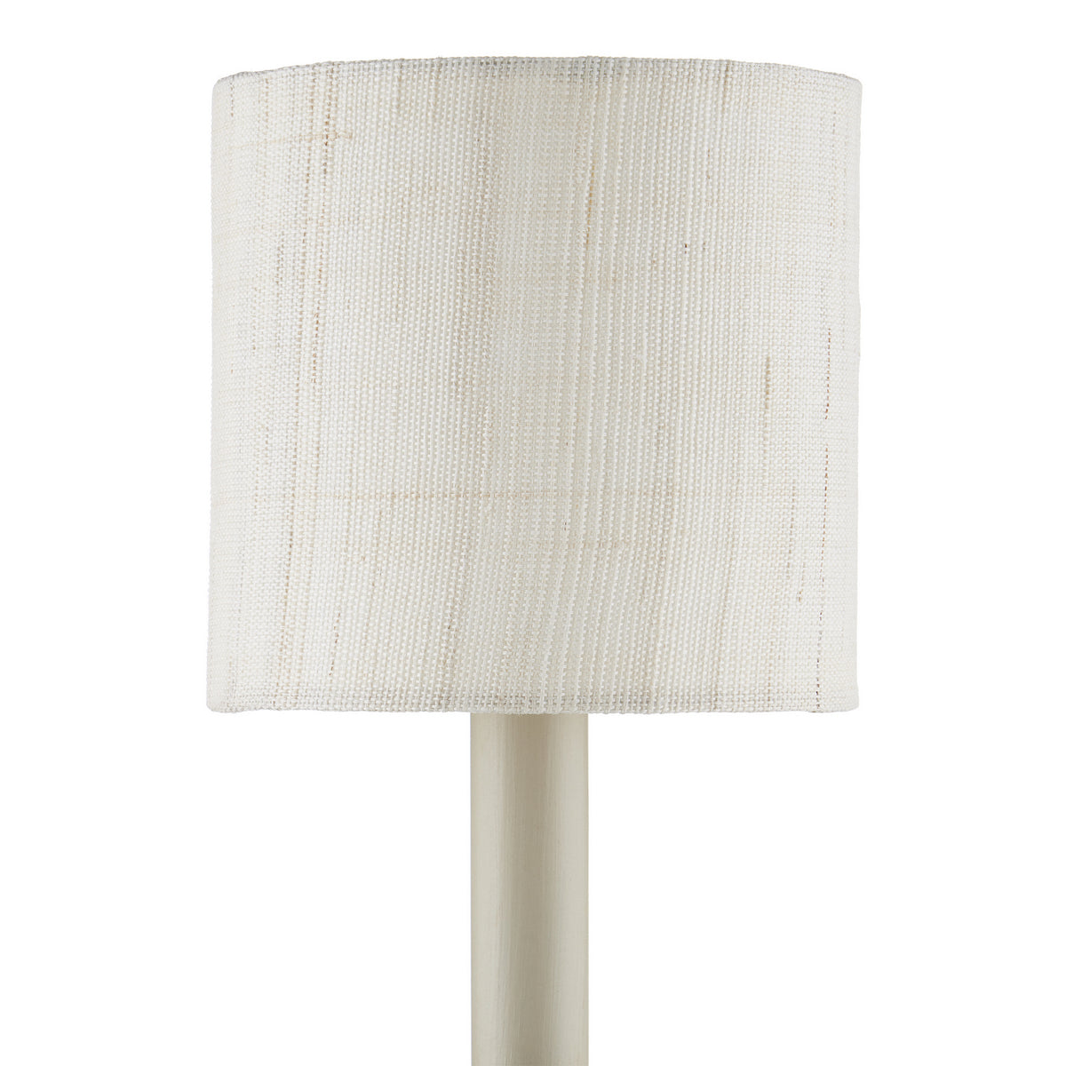 Currey and Company - 0900-0026 - Chandelier Shade - Ivory Fine Grasscloth - Light Natural