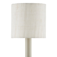 Currey and Company - 0900-0026 - Chandelier Shade - Ivory Fine Grasscloth - Light Natural