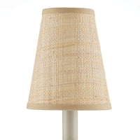Currey and Company - 0900-0027 - Chandelier Shade - Natural Grasscloth - Natural