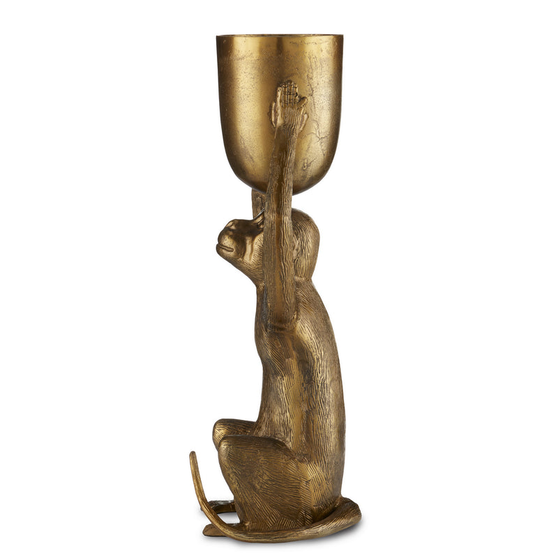 Currey and Company - 1200-0645 - Planter - Abu Collection - Antique Gold