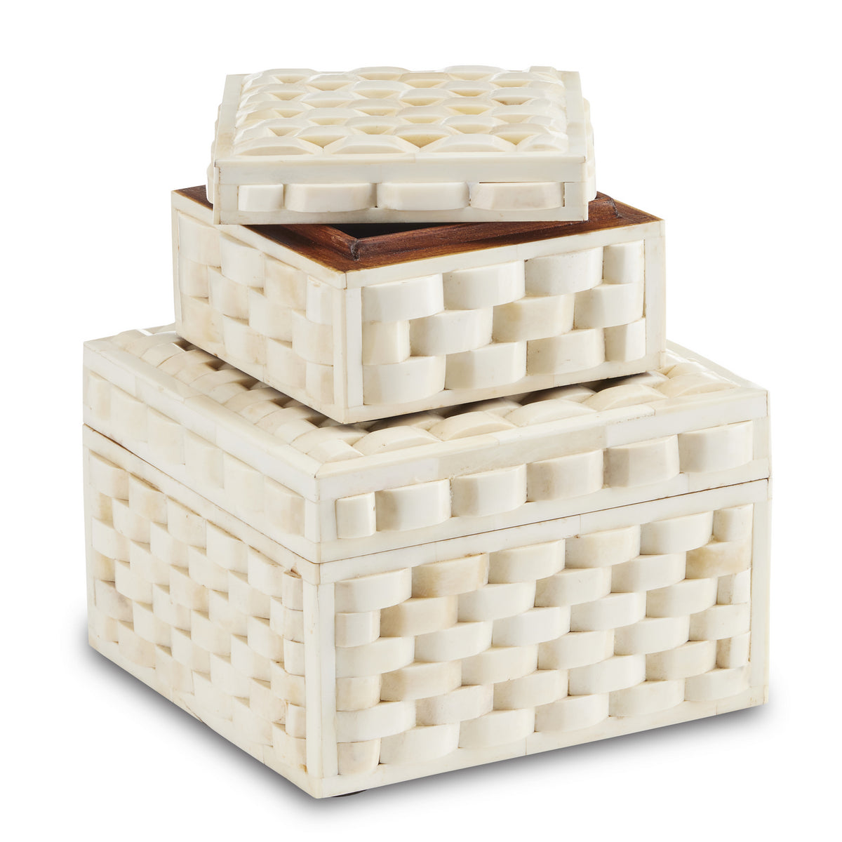 Currey and Company - 1200-0647 - Box Set of 2 - Felice Box Set of 2 - Natural