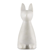 Currey and Company Rabbit in White finish