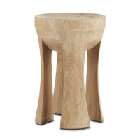 Currey and Company - 3000-0220 - Accent Table - Pia - Natural