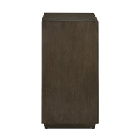 Currey and Company - 3000-0226 - Chest - Kendall Collection - Dove Gray/Polished Brass