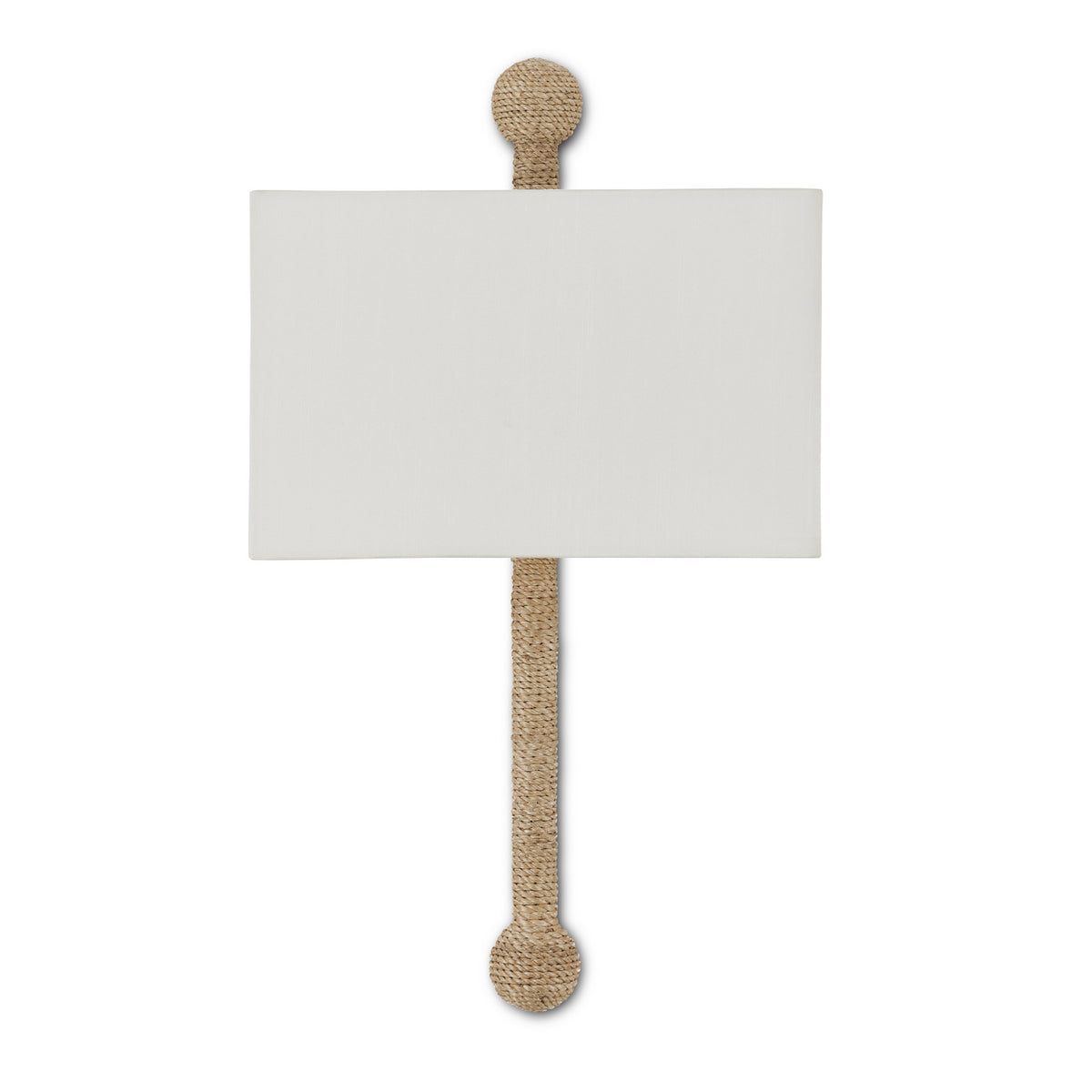 Currey and Company - 5900-0052 - One Light Wall Sconce - Senegal - Natural/Beighe