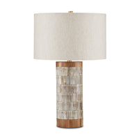 Currey and Company - 6000-0823 - One Light Table Lamp - Hyson - Natural/Beige
