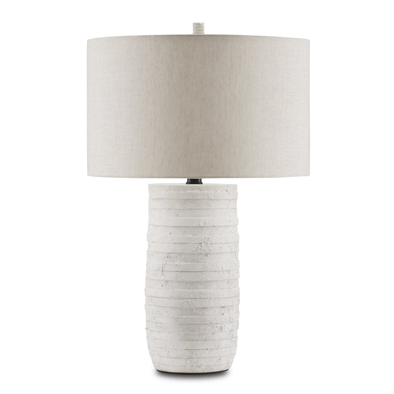 Currey and Company - 6000-0849 - One Light Table Lamp - Innkeeper - White