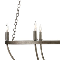 Currey and Company - 9000-0942 - Six Light Chandelier - Light Molé