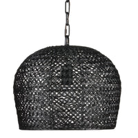 Currey and Company - 9000-0960 - One Light Pendant - Piero Collection - Satin Black
