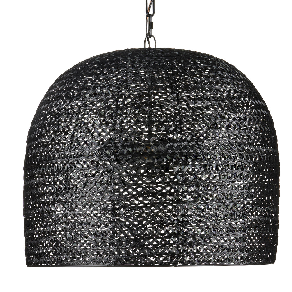 Currey and Company - 9000-0961 - Three Light Pendant - Piero Collection - Satin Black