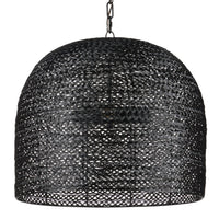 Currey and Company - 9000-0961 - Three Light Pendant - Piero Collection - Satin Black