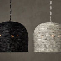 Currey and Company - 9000-0961 - Three Light Pendant - Piero Collection - Satin Black