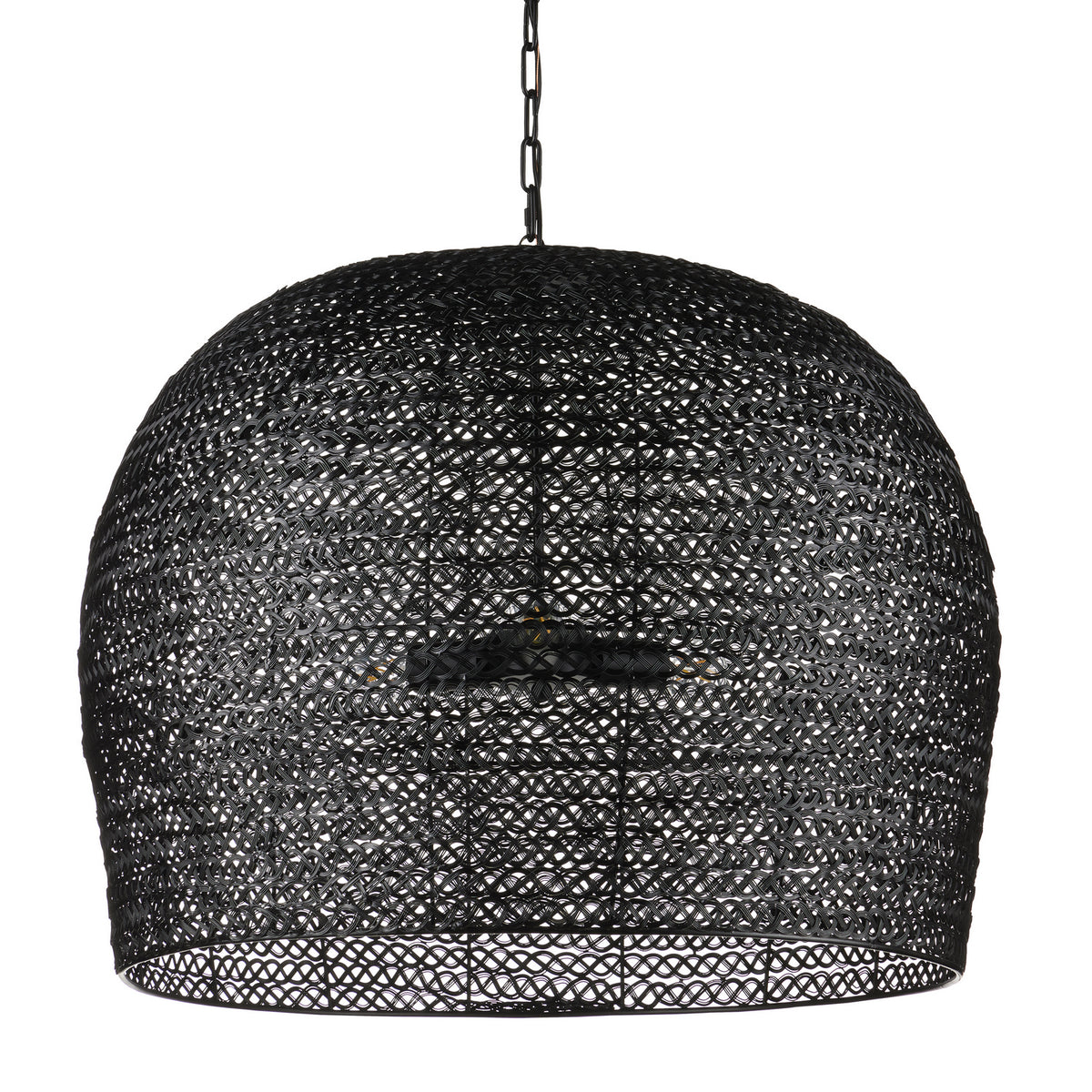 Currey and Company - 9000-0962 - Three Light Pendant - Piero Collection - Satin Black