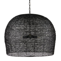 Currey and Company - 9000-0962 - Three Light Pendant - Piero Collection - Satin Black