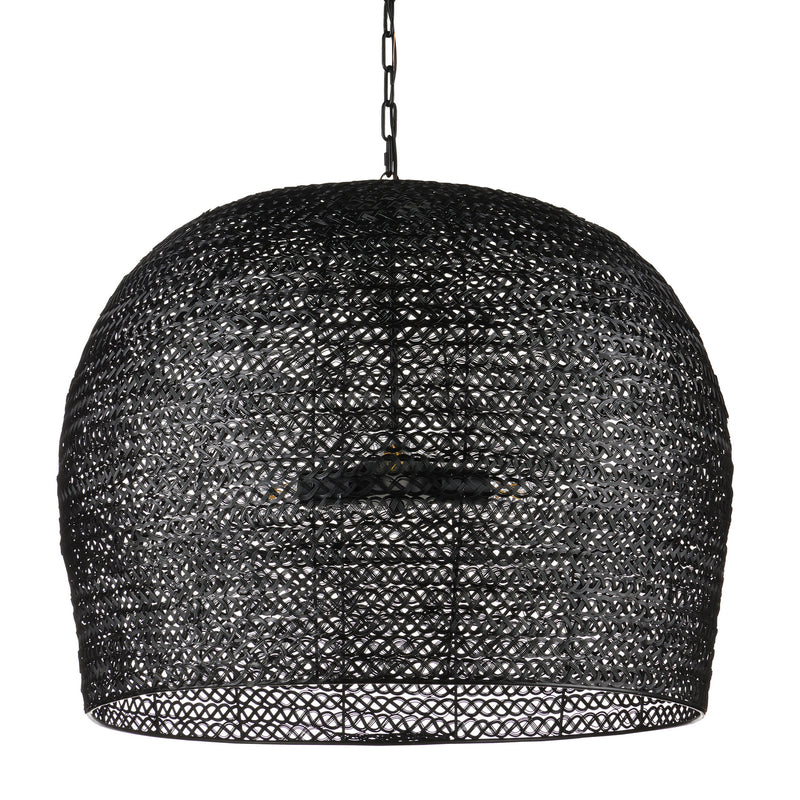 Currey and Company - 9000-0962 - Three Light Pendant - Piero Collection - Satin Black