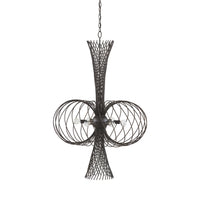 Currey and Company - 9000-0963 - Six Light Chandelier - Akio - Bronze Gold