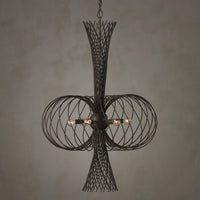 Currey and Company - 9000-0963 - Six Light Chandelier - Akio - Bronze Gold